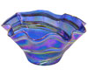 Link to blue rainbow bowl by Glass Eye Studio